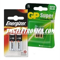 LR1 - BATERIA 1,5Volts LR1, Bateria Tipo N,Type N , 910A, E90BP-2 - Energizer, GP Batteries Alkaline Batteries, Blister com 2 Unidades - BATERIA LR1,TIPO N, 910A 1,5Volts Blister c/2Unidades - Fabricante GP Batteries